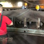نصب اتصال فلکسکو و سوپر اسکرو ذوب آهن اصفهان