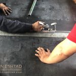 نصب اتصال فلکسکو و سوپر اسکرو ذوب آهن اصفهان
